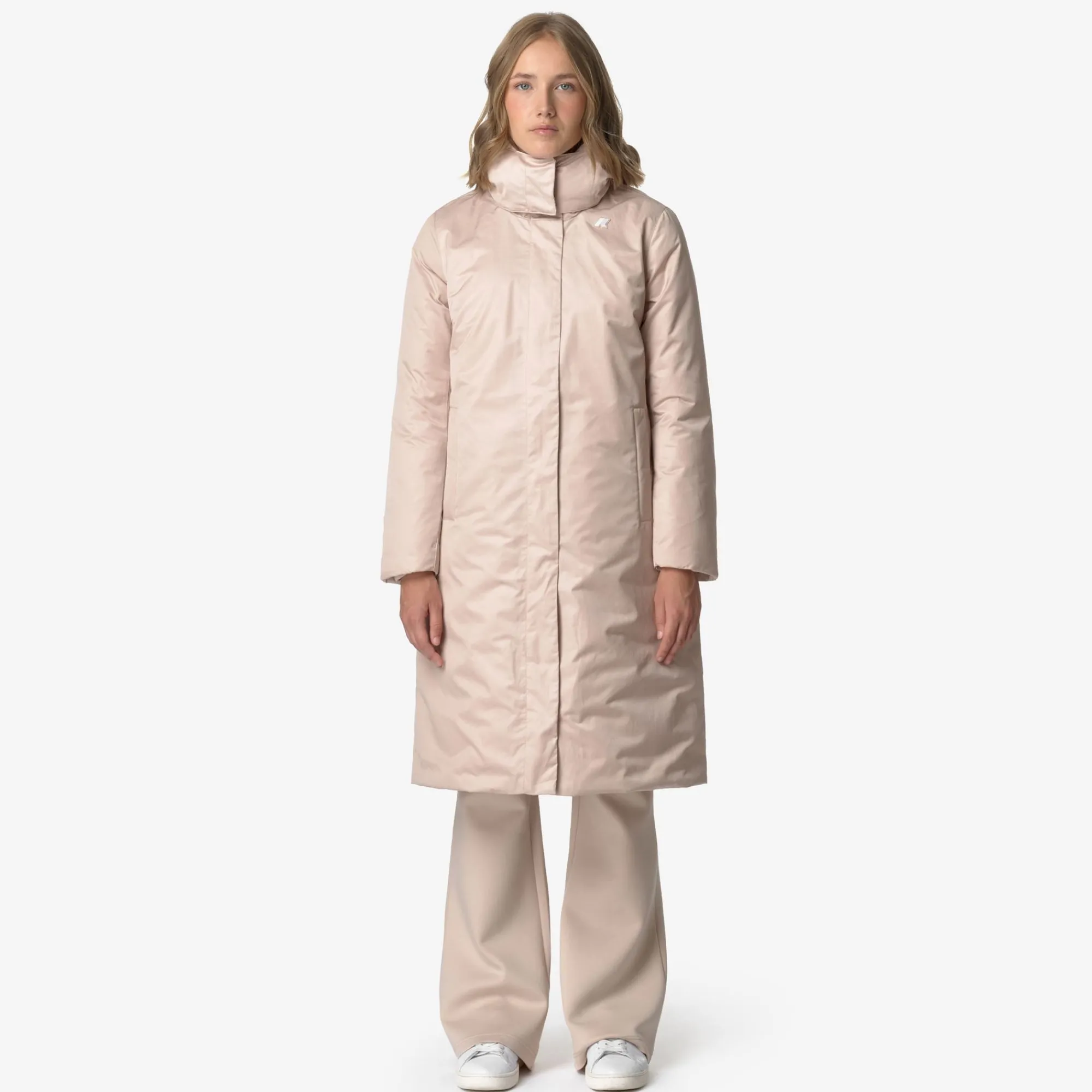 Donna K-Way Piumini E Giacche Lunghe^KALISI SATIN THERMO