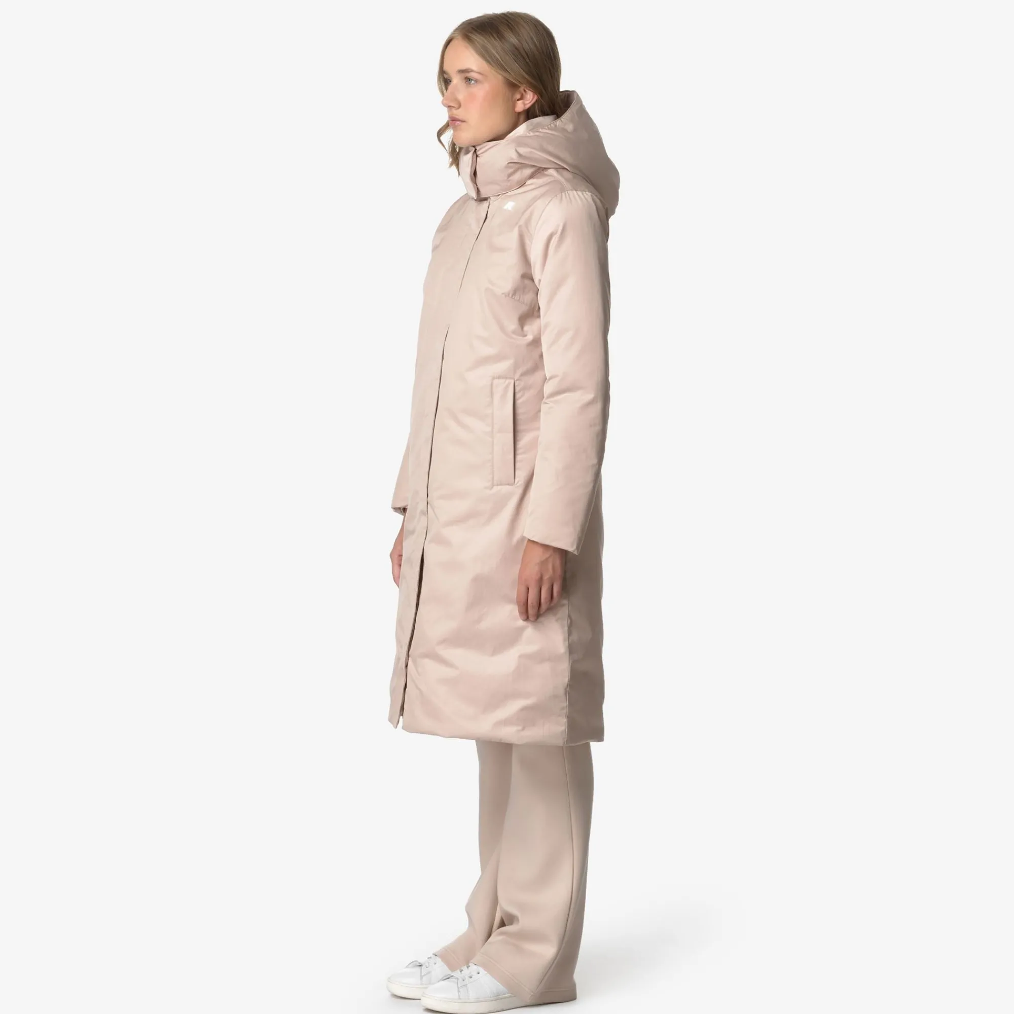 Donna K-Way Piumini E Giacche Lunghe^KALISI SATIN THERMO