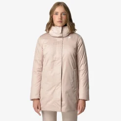 Donna K-Way Piumini E Giacche Lunghe^KALUA SATIN THERMO