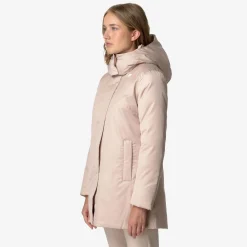 Donna K-Way Piumini E Giacche Lunghe^KALUA SATIN THERMO