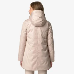 Donna K-Way Piumini E Giacche Lunghe^KALUA SATIN THERMO