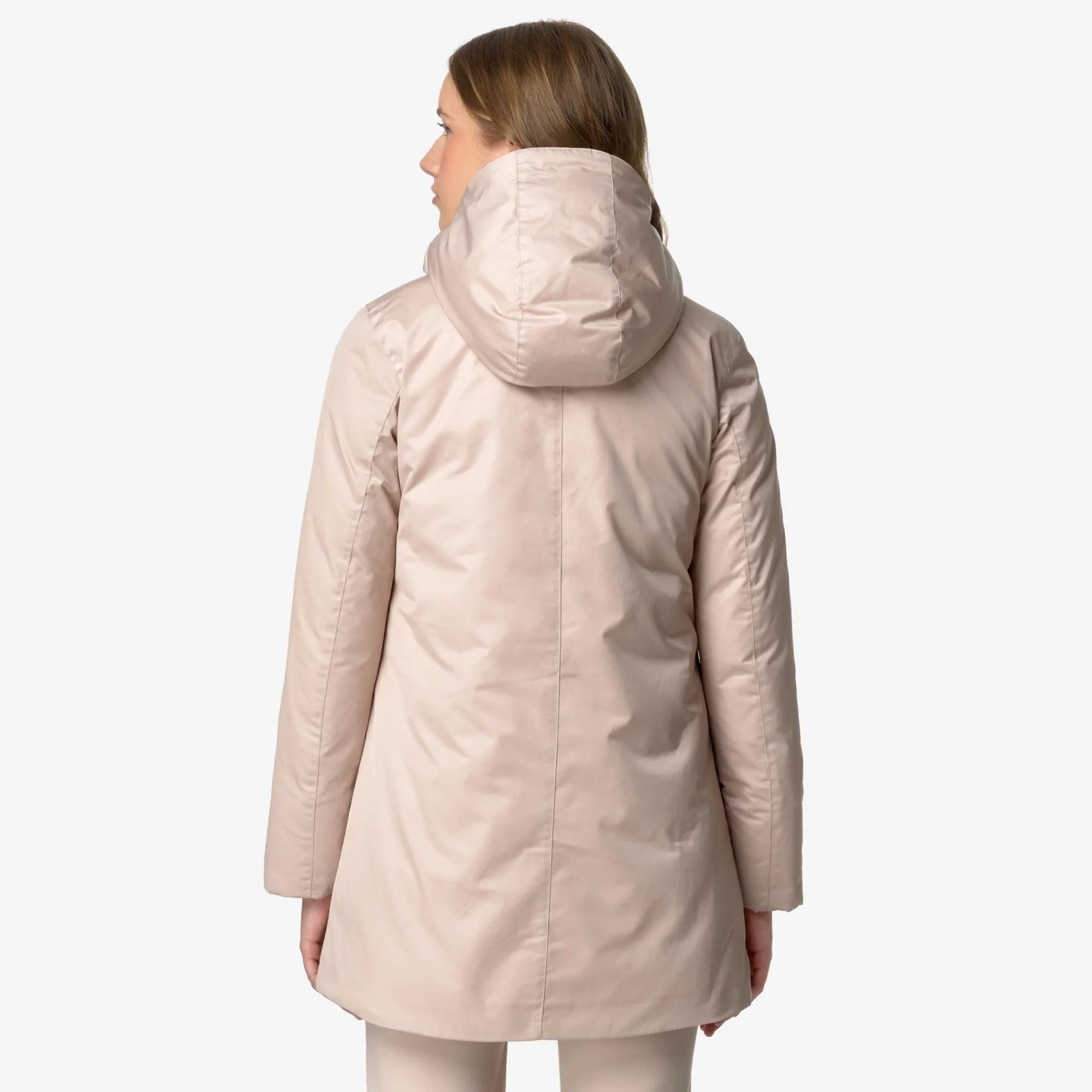 Donna K-Way Piumini E Giacche Lunghe^KALUA SATIN THERMO