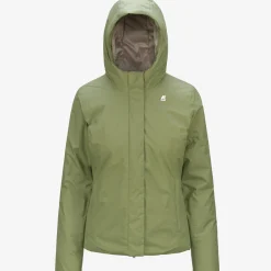 Donna K-Way Giacche Corte^LILY MICRO RIPSTOP MARMOTTA