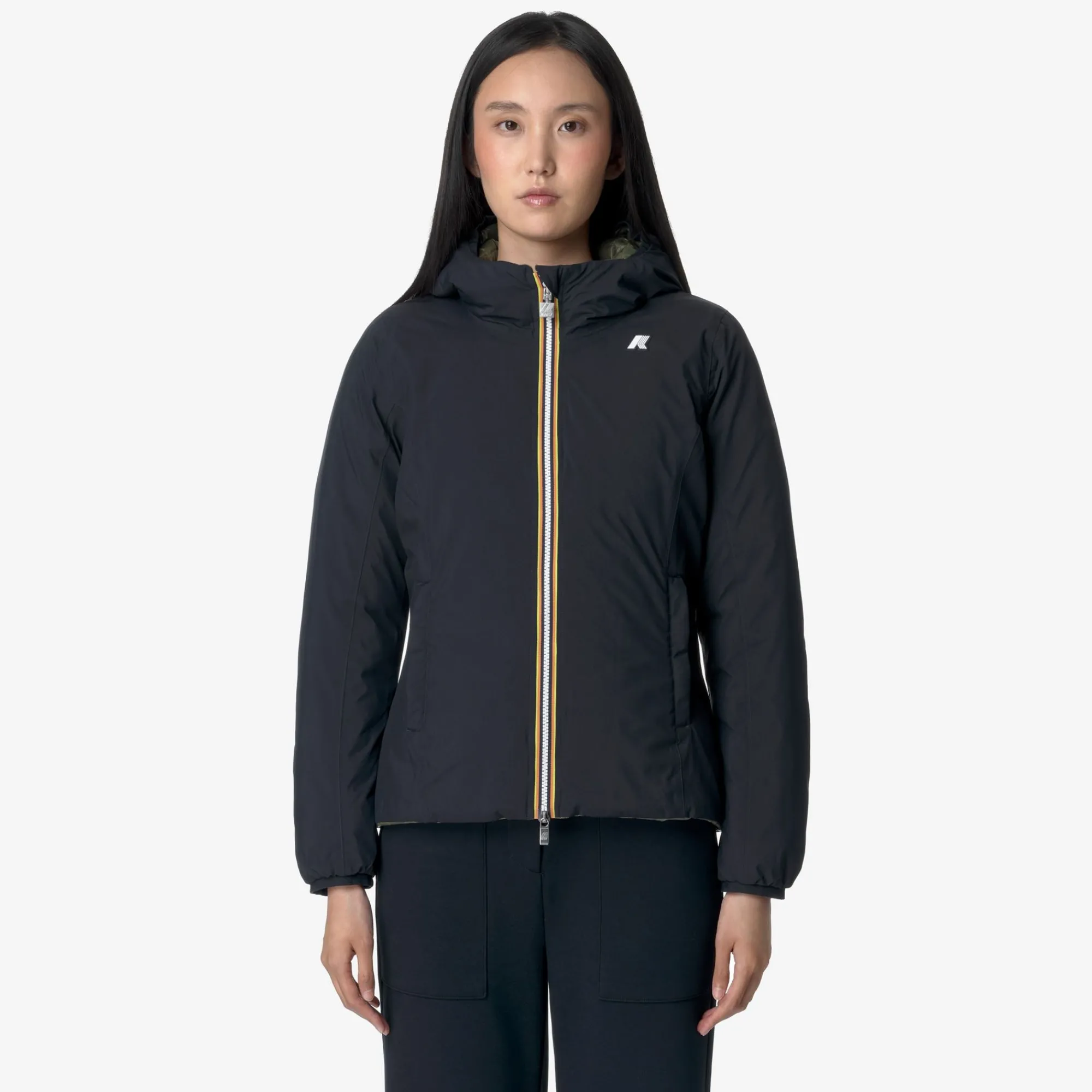 Donna K-Way Giacche Corte^LILY ST THERMO REVERSIBLE