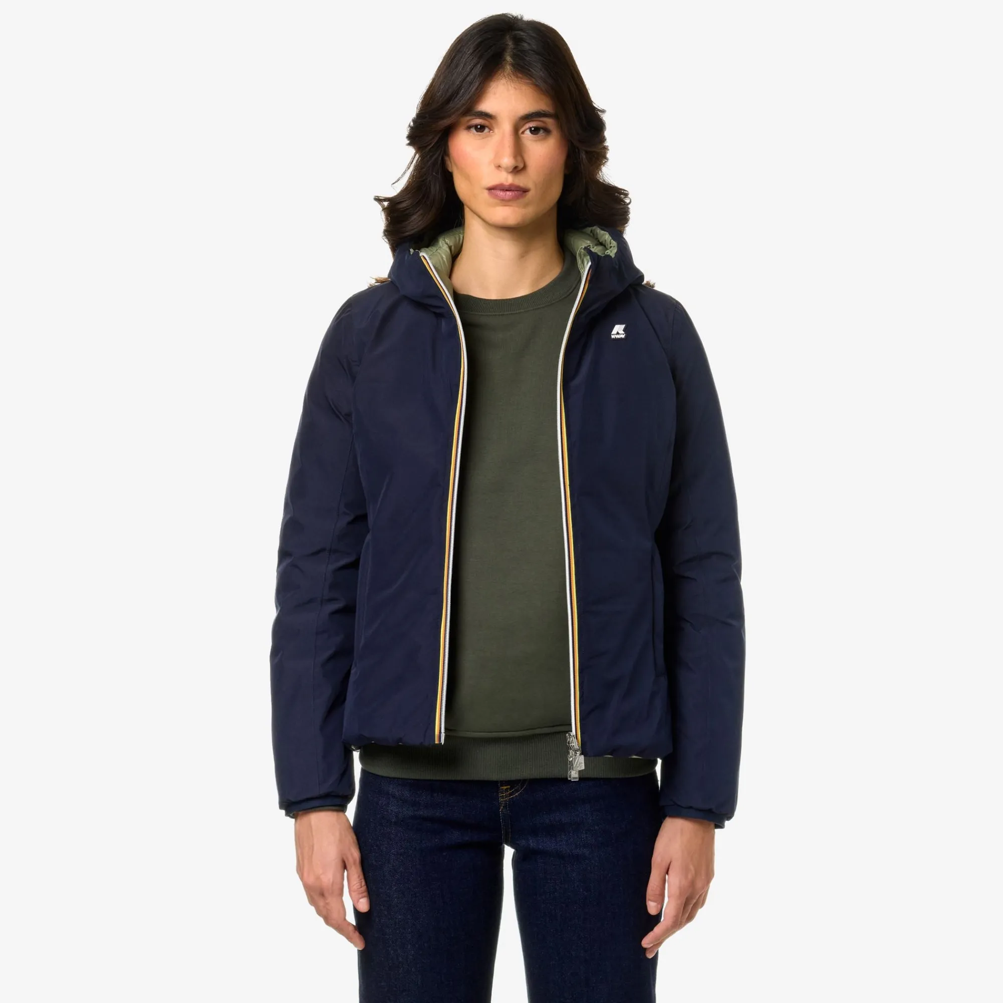Donna K-Way Giacche Corte^LILY ST THERMO REVERSIBLE