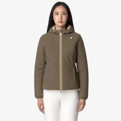 Donna K-Way Giacche Corte^LILY ST WARM REVERSIBLE