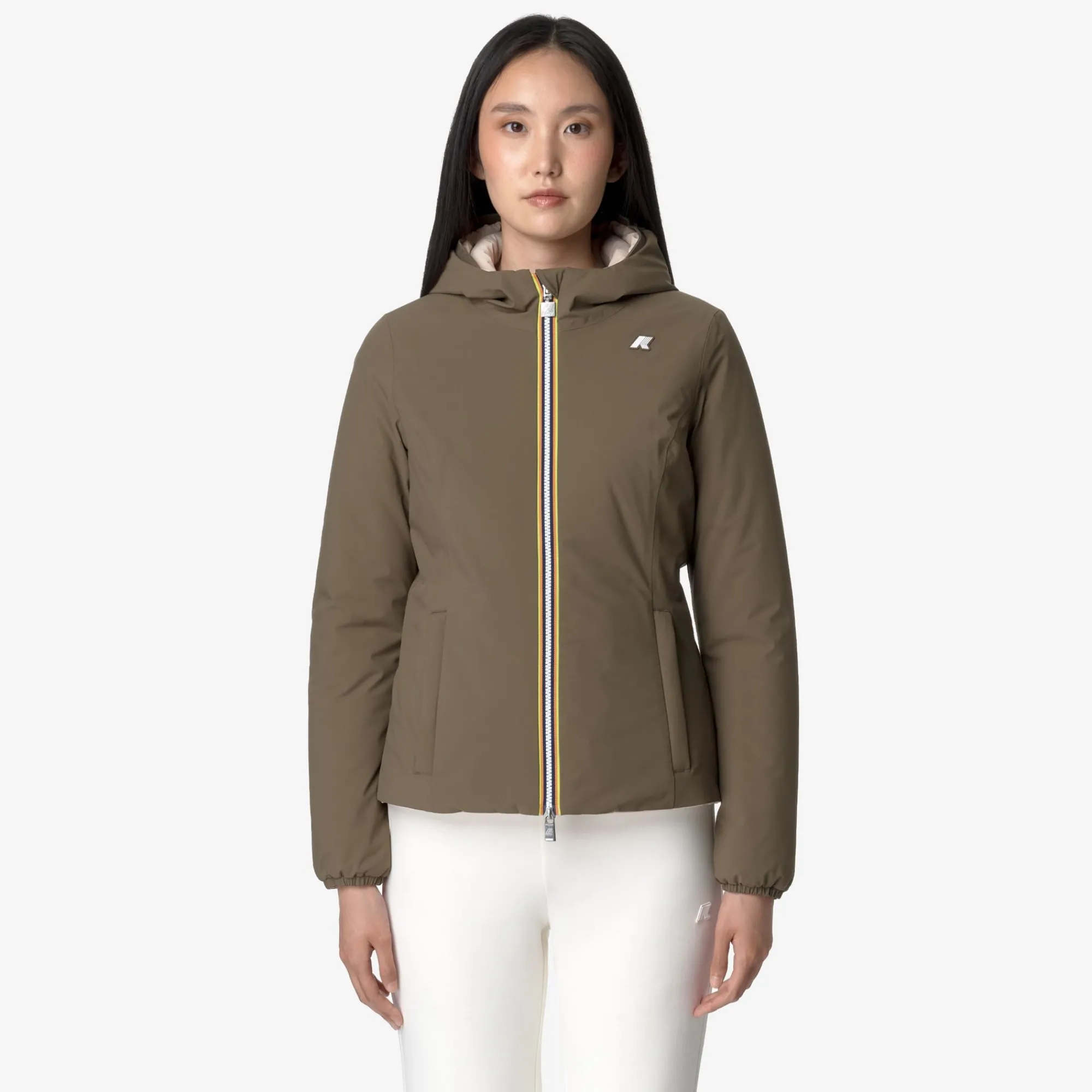 Donna K-Way Giacche Corte^LILY ST WARM REVERSIBLE