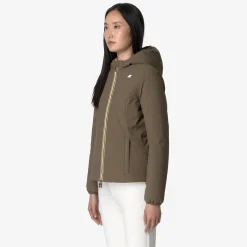 Donna K-Way Giacche Corte^LILY ST WARM REVERSIBLE