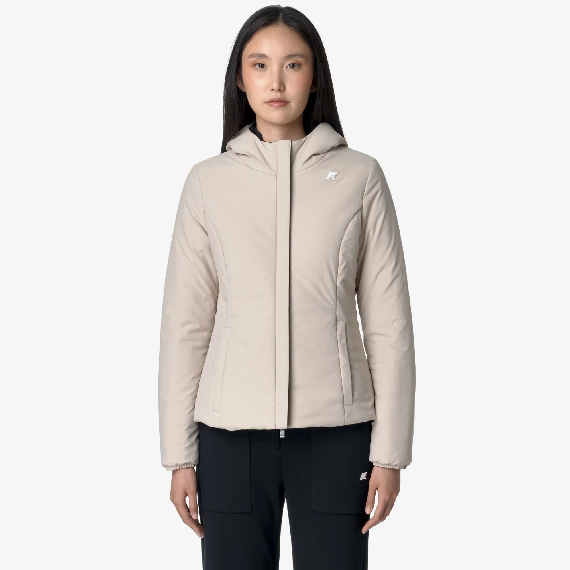 Donna K-Way Giacche Corte^LILY ST WARM REVERSIBLE