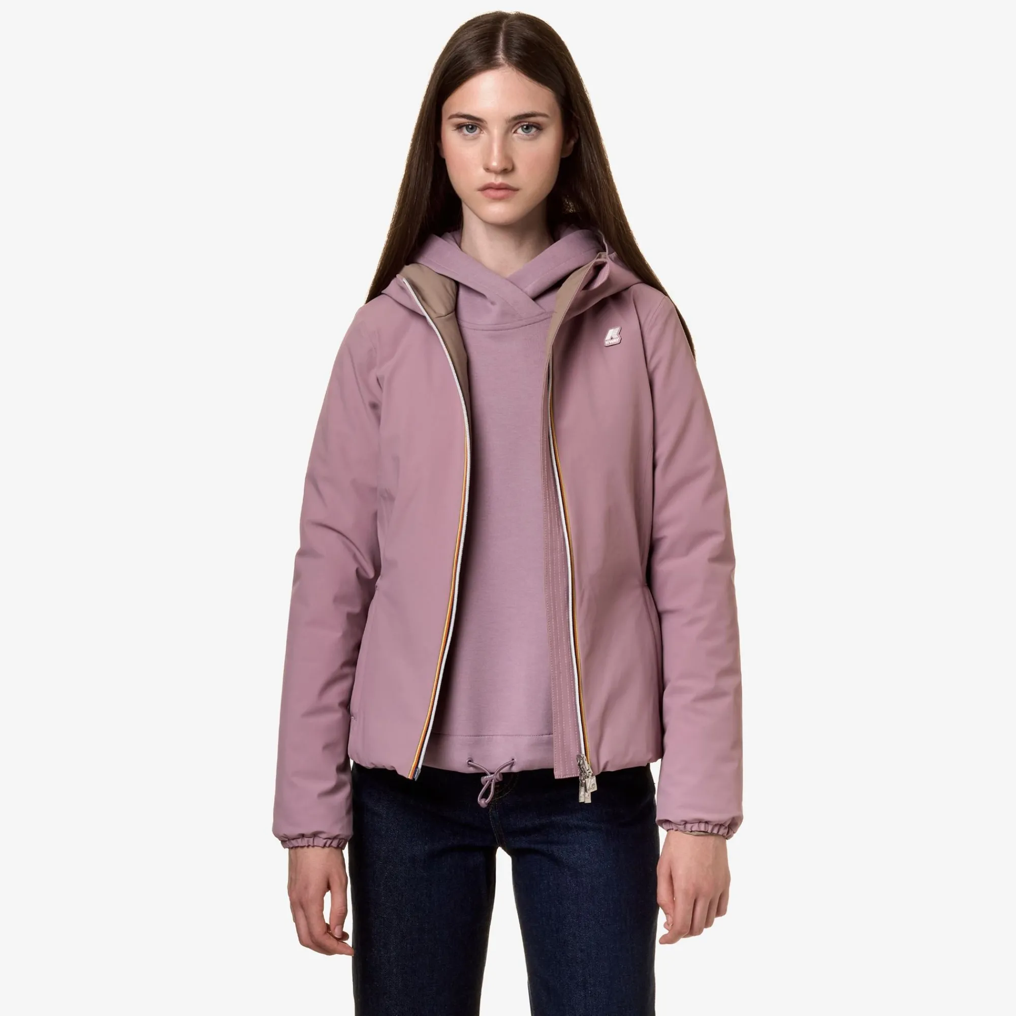 Donna K-Way Giacche Corte^LILY ST WARM REVERSIBLE