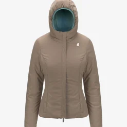 Donna K-Way Giacche Corte^LILY ST WARM REVERSIBLE