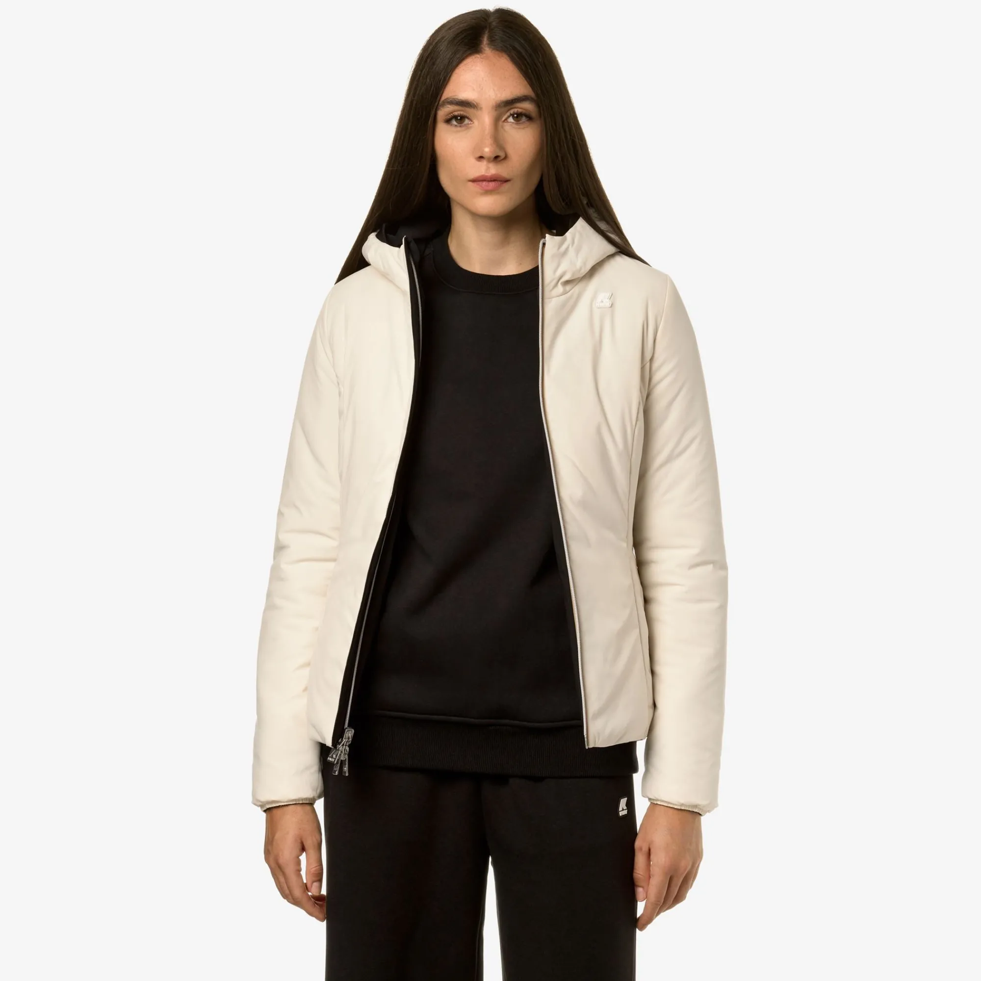 Donna K-Way Giacche Corte^LILY ST WARM REVERSIBLE