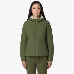 Donna K-Way Giacche Corte^LILY ST WARM REVERSIBLE