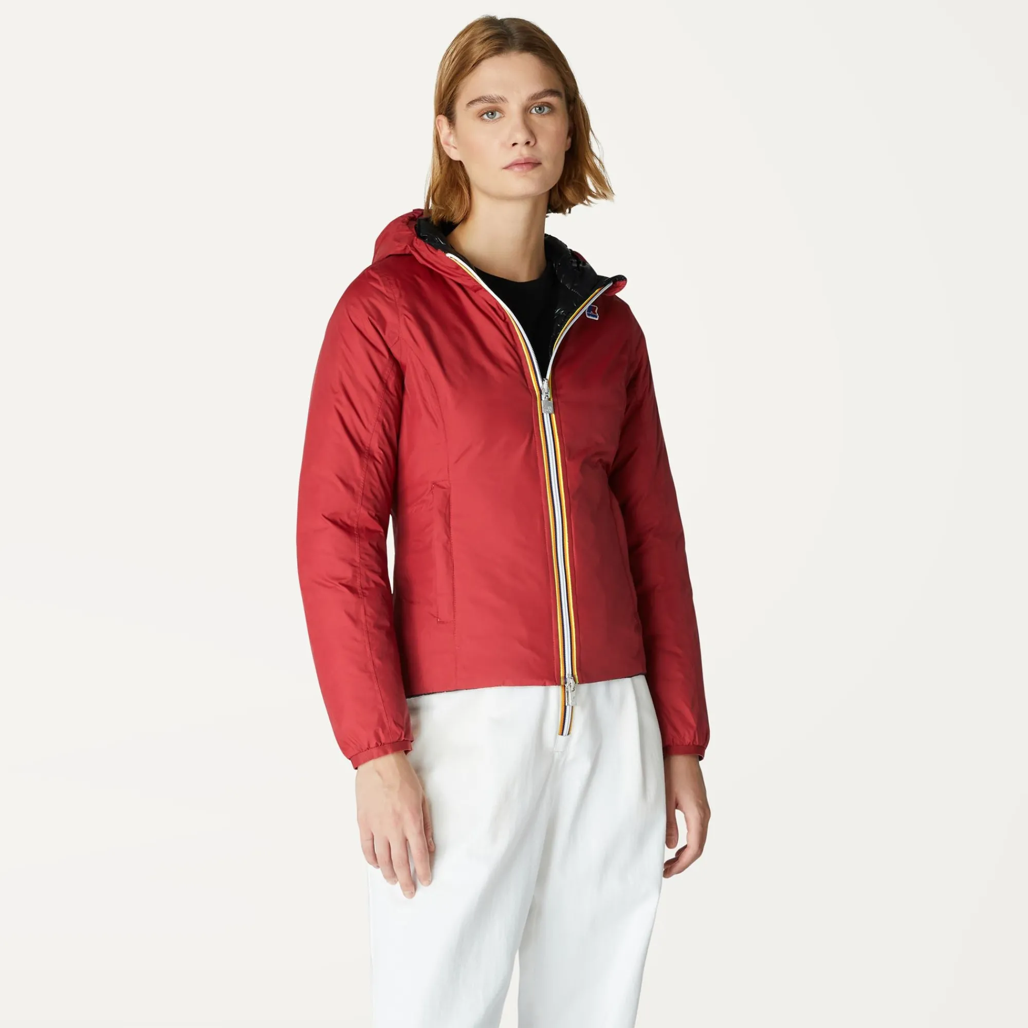 Donna K-Way Giacche Corte^LILY THERMO PLUS.2 REVERSIBLE