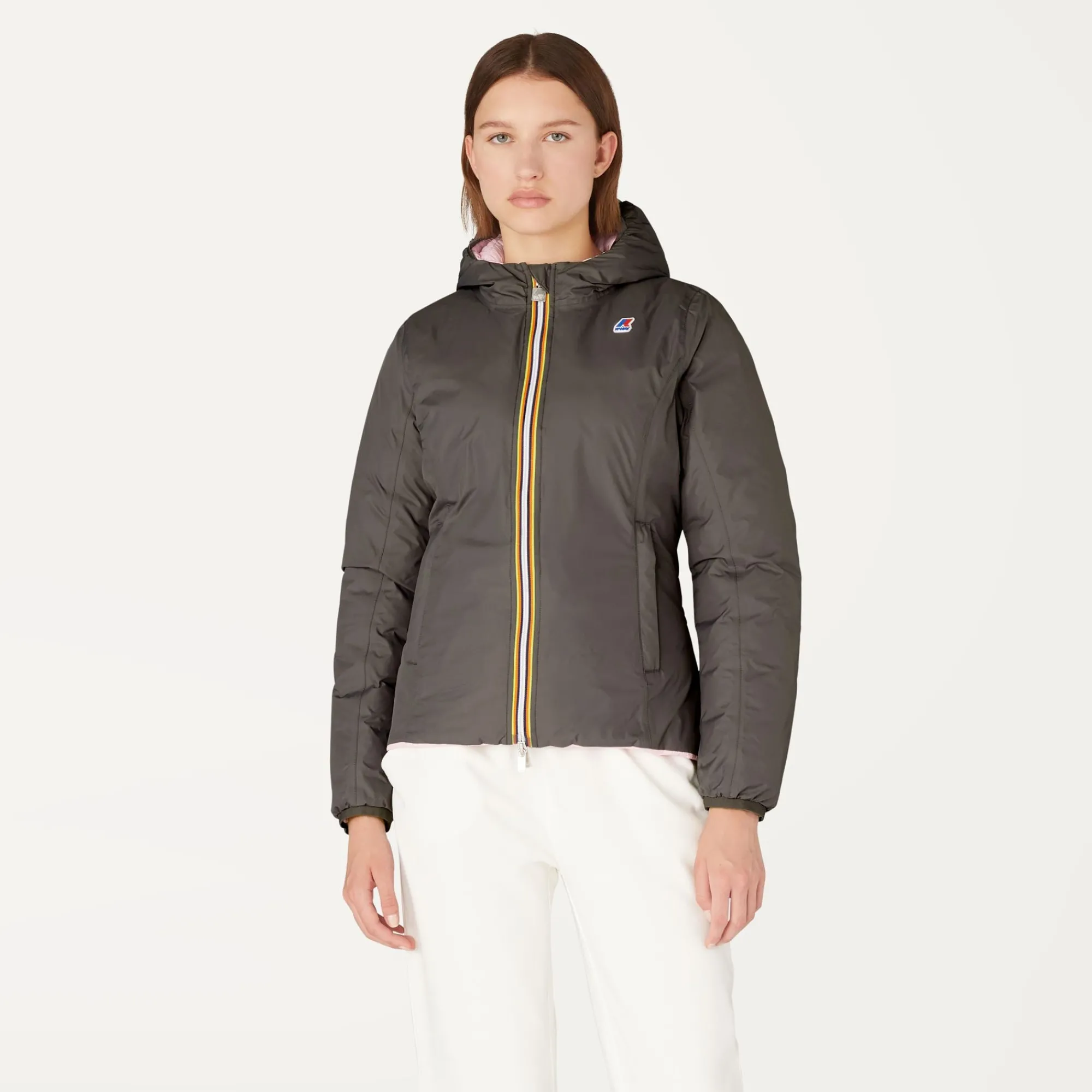 Donna K-Way Giacche Corte^LILY THERMO PLUS.2 REVERSIBLE
