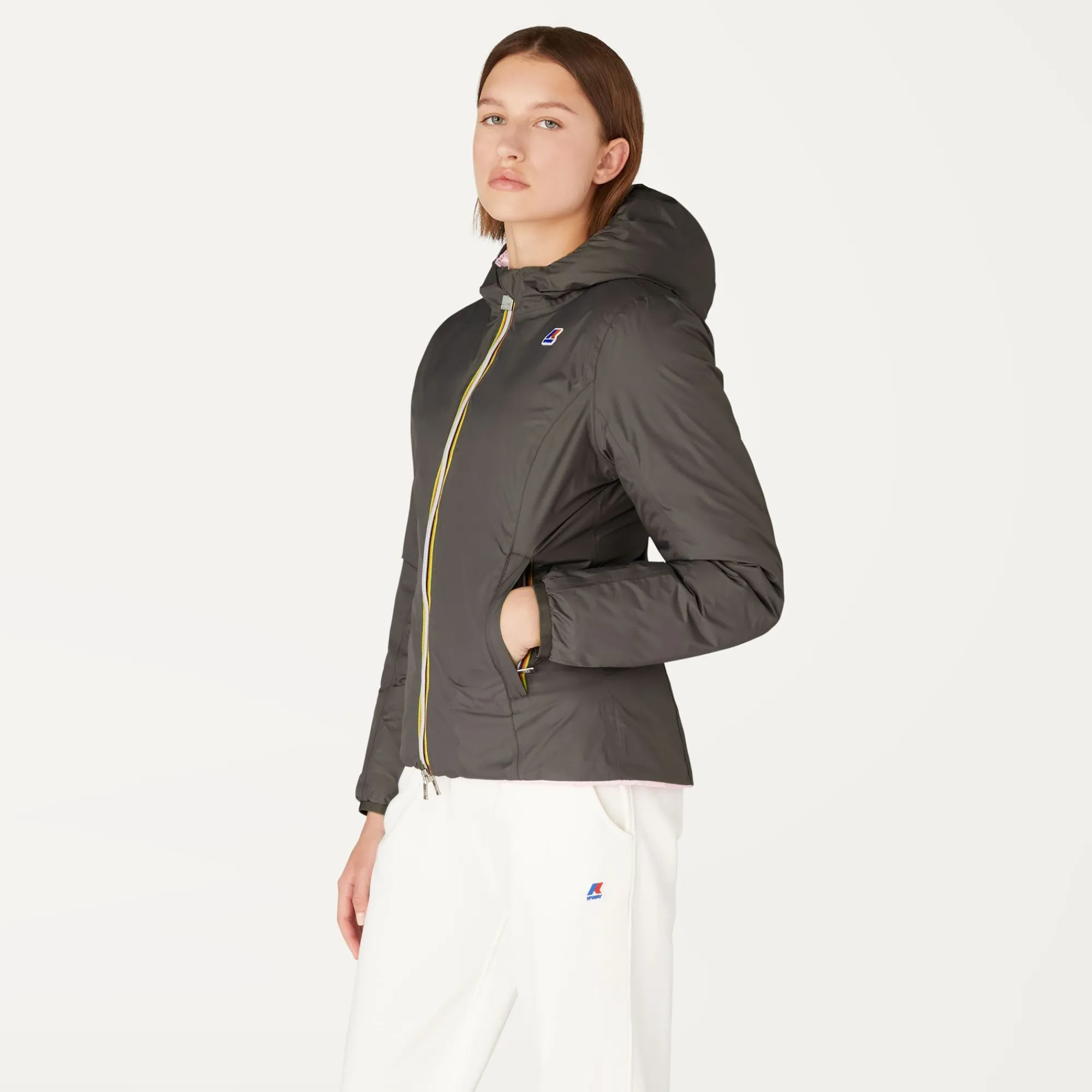 Donna K-Way Giacche Corte^LILY THERMO PLUS.2 REVERSIBLE