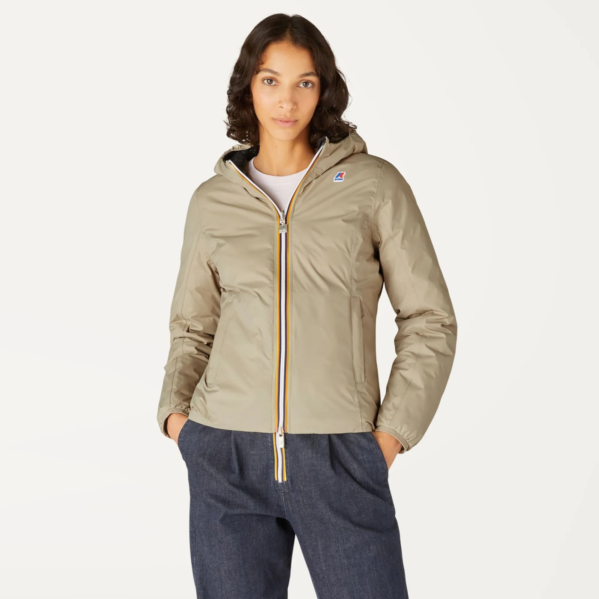 Donna K-Way Giacche Corte^LILY THERMO PLUS.2 REVERSIBLE