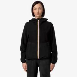 Donna K-Way Felpe^LILY VELOUR POLAR REVERSIBLE