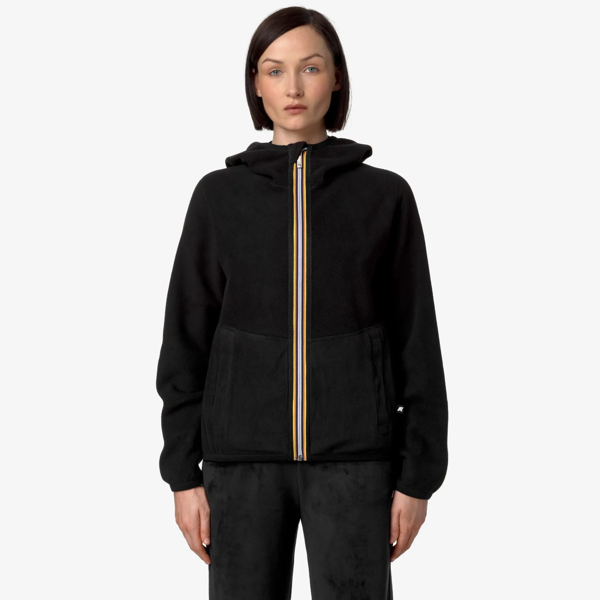 Donna K-Way Felpe^LILY VELOUR POLAR REVERSIBLE