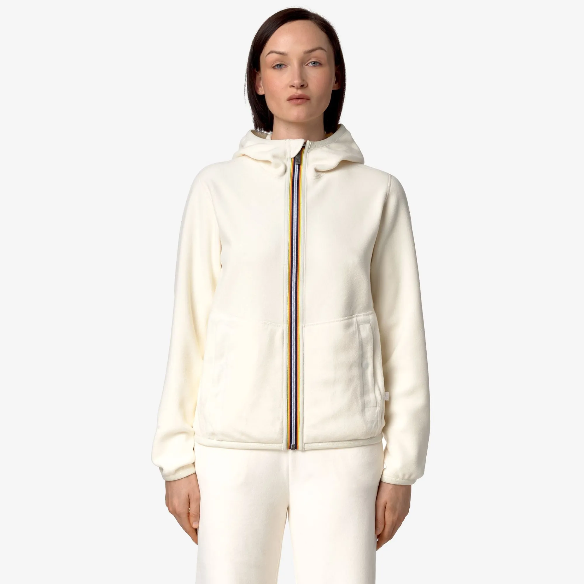 Donna K-Way Felpe^LILY VELOUR POLAR REVERSIBLE