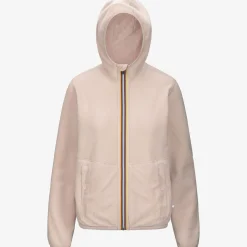 Donna K-Way Felpe^LILY VELOUR POLAR REVERSIBLE
