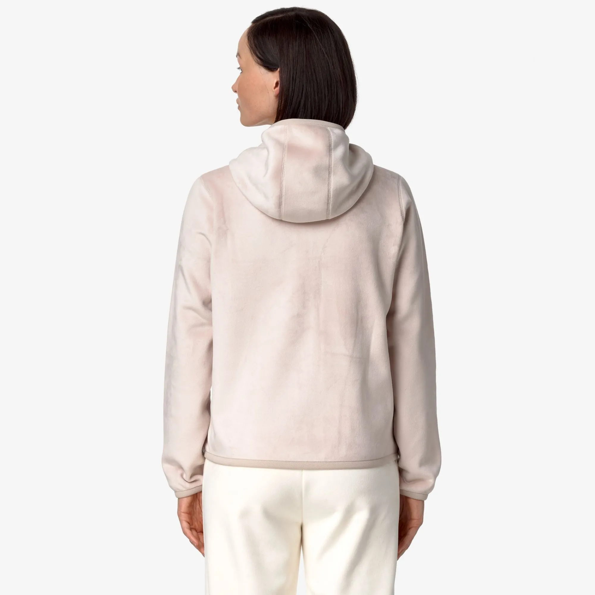 Donna K-Way Felpe^LILY VELOUR POLAR REVERSIBLE