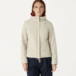 Donna K-Way Giacche Corte^LILY WARM REVERSIBLE