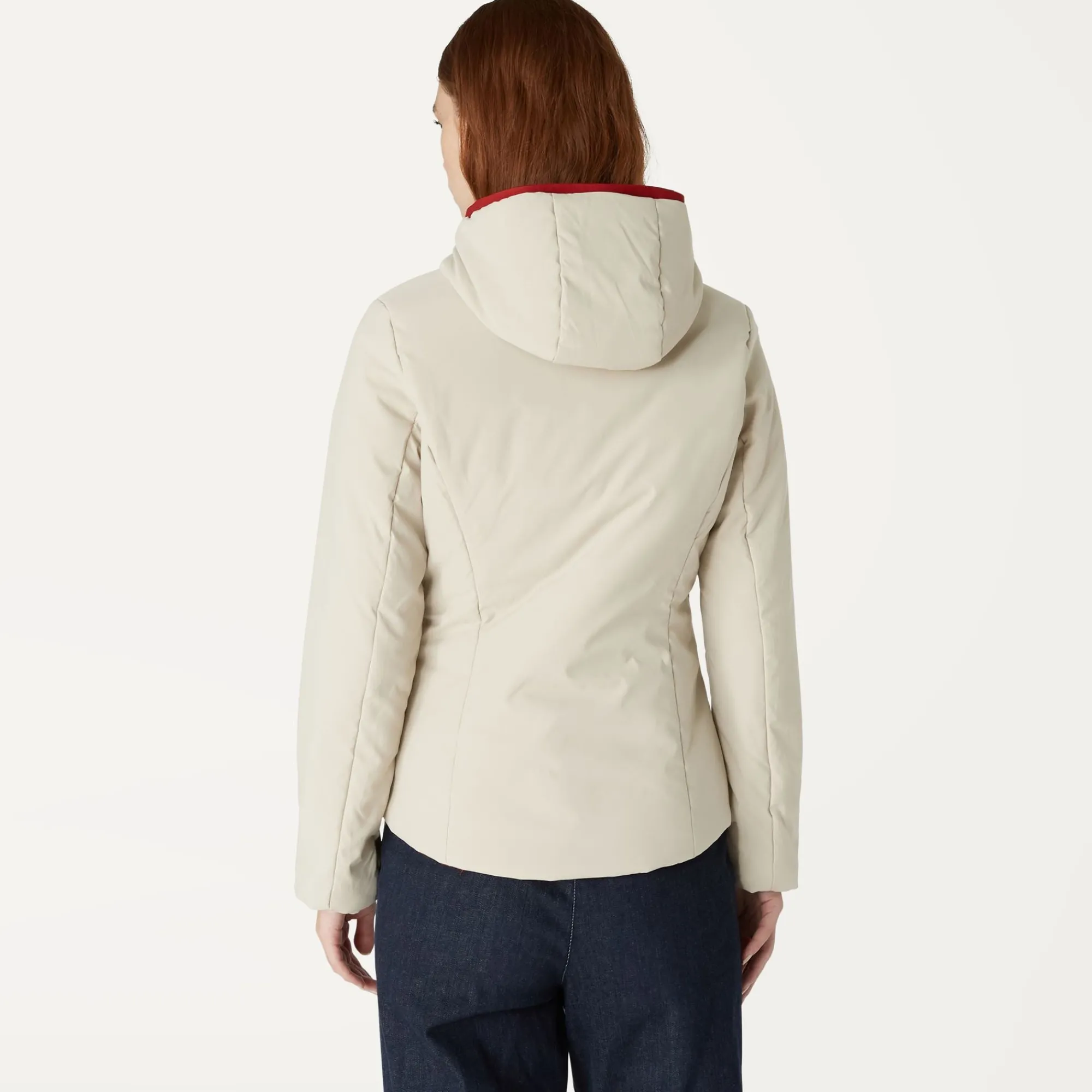Donna K-Way Giacche Corte^LILY WARM REVERSIBLE