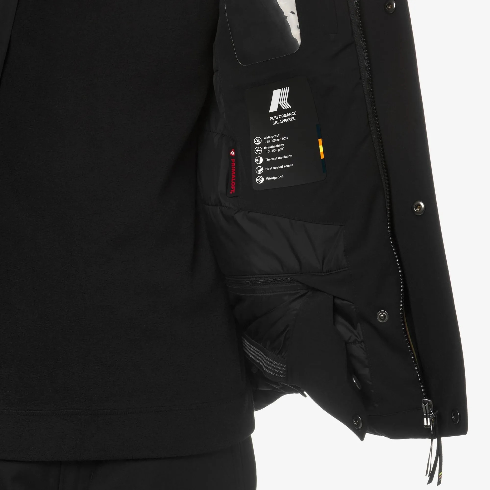 Uomo K-Way Piumini E Giacche Lunghe^MALAMOT 2 LAYERS