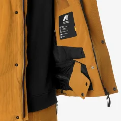 Uomo K-Way Piumini E Giacche Lunghe^MALAMOT CORDUROY