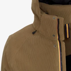 Uomo K-Way Piumini E Giacche Lunghe^MALAMOT CORDUROY