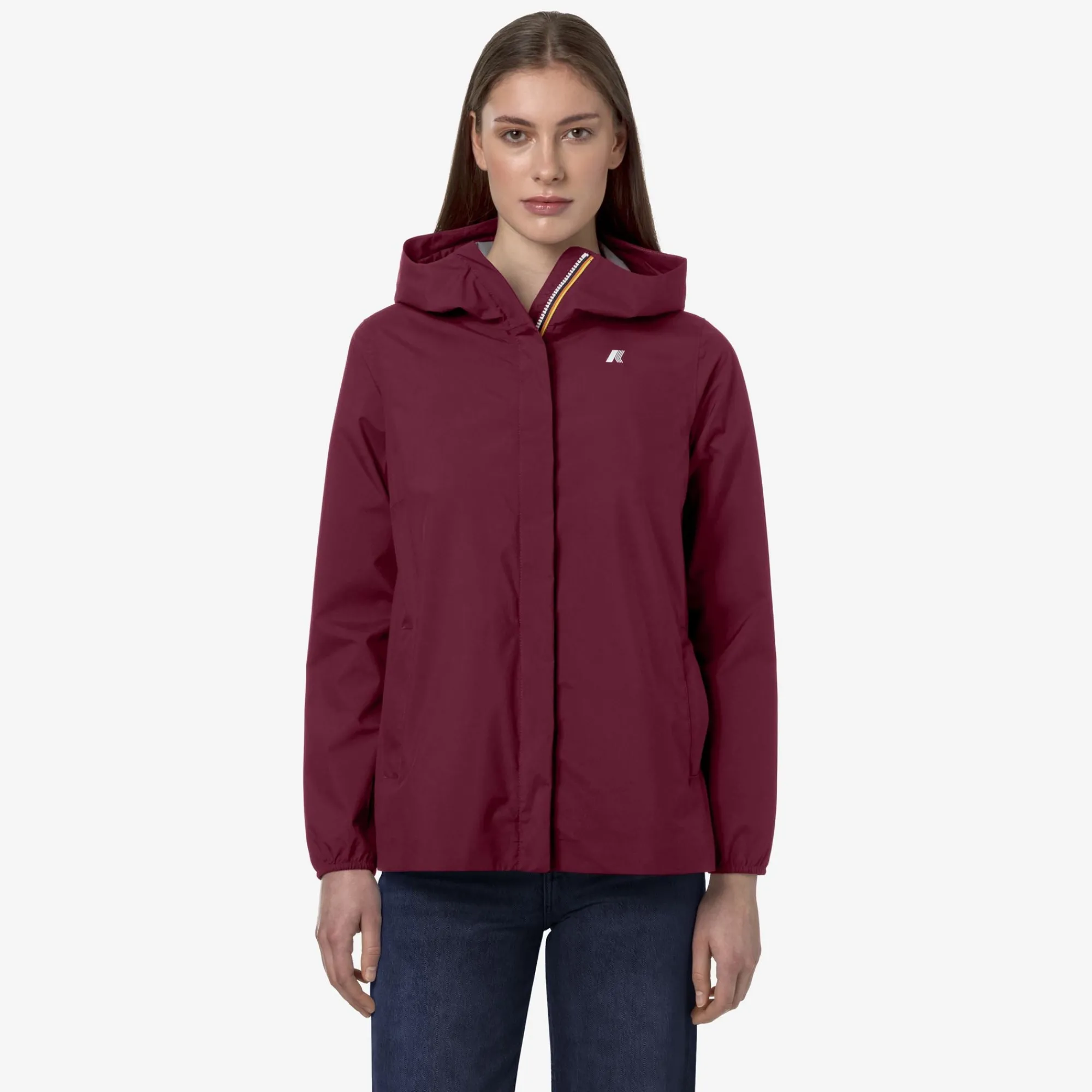 Donna K-Way Piumini E Giacche Lunghe^MARGUERITE STRETCH DOT