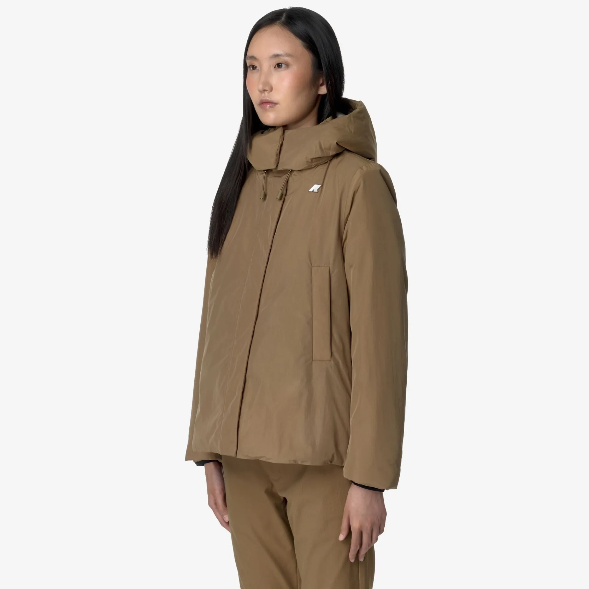 Donna K-Way Giacche Corte^MARLETTE SOFT TOUCH MARMOTTA