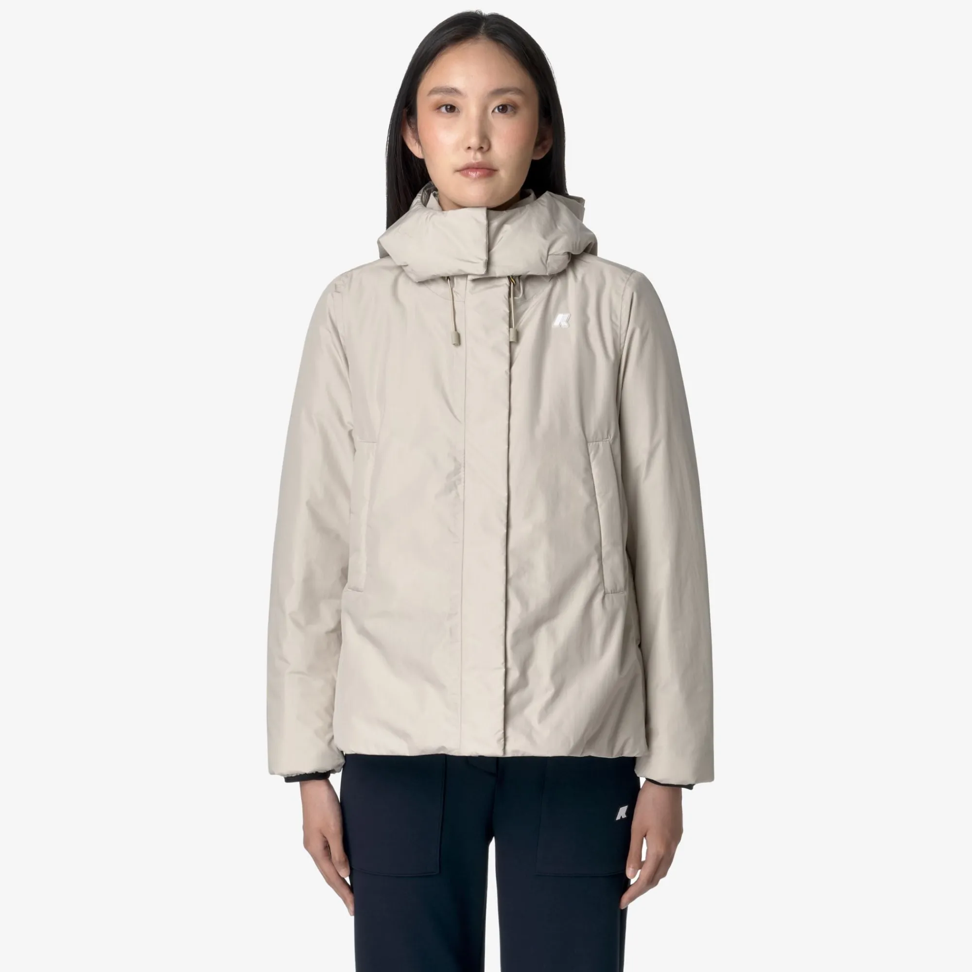 Donna K-Way Giacche Corte^MARLETTE SOFT TOUCH MARMOTTA