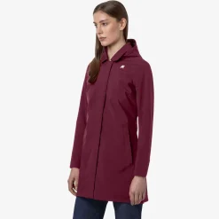 Donna K-Way Piumini E Giacche Lunghe^MATHY BONDED JERSEY