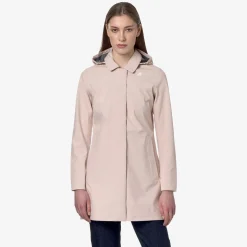 Donna K-Way Piumini E Giacche Lunghe^MATHY BONDED JERSEY