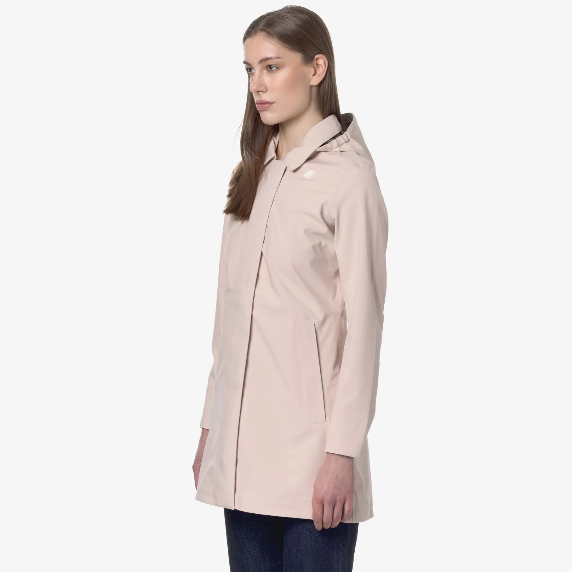 Donna K-Way Piumini E Giacche Lunghe^MATHY BONDED JERSEY