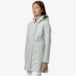 Donna K-Way Piumini E Giacche Lunghe^MATHY BONDED JERSEY