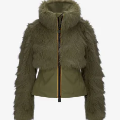 Donna K-Way Giacche Corte^MEL ECO FUR BONDED