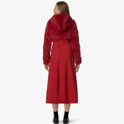 Donna K-Way Piumini E Giacche Lunghe^MENIL ECO FUR BONDED