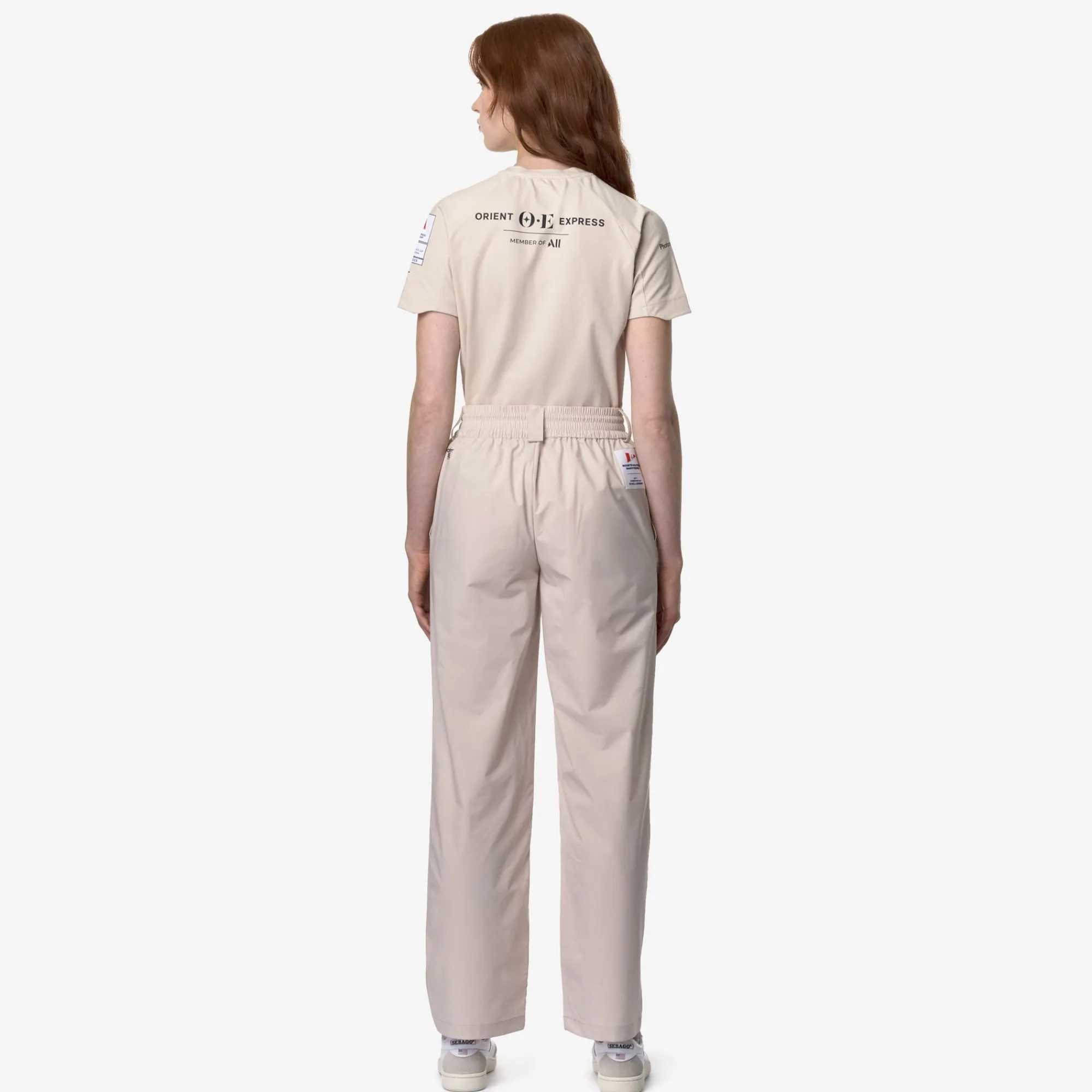 Donna K-Way Pantaloni^MODANE ORIENT EXPRESS TEAM AC