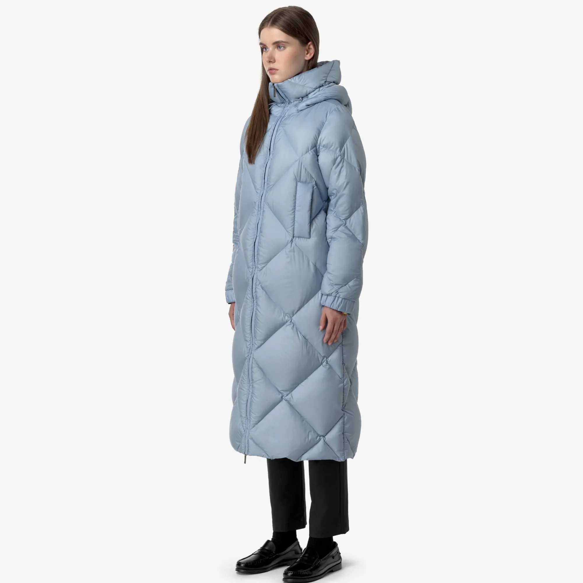 Donna K-Way Piumini E Giacche Lunghe^NEIVEL SUPER LIGHT THERMO HEAVY