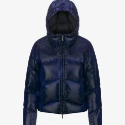 Donna K-Way Giacche Corte^NINEV CRYSTAL CHINTZ THERMO HEAVY
