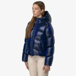 Donna K-Way Giacche Corte^NINEV CRYSTAL CHINTZ THERMO HEAVY