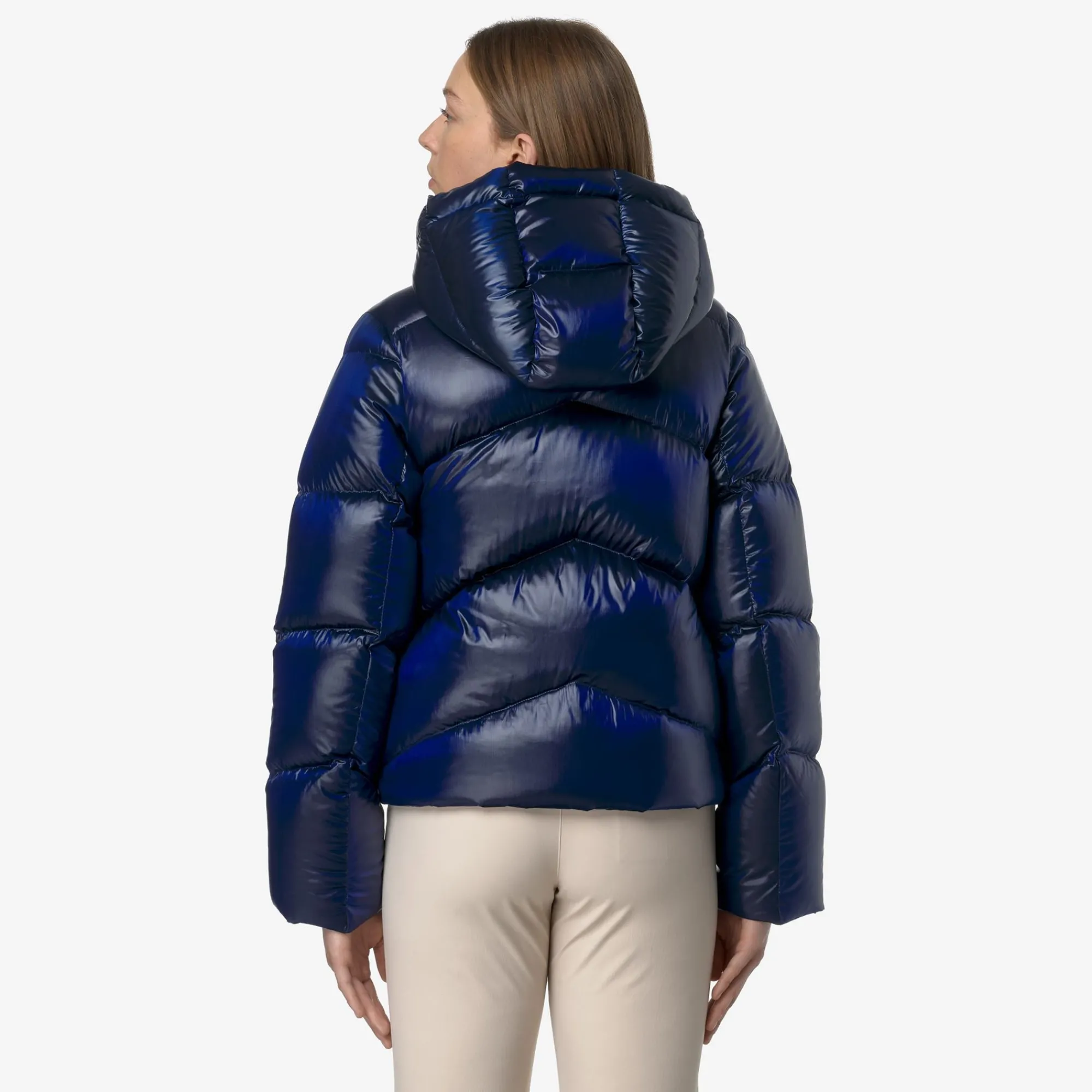 Donna K-Way Giacche Corte^NINEV CRYSTAL CHINTZ THERMO HEAVY