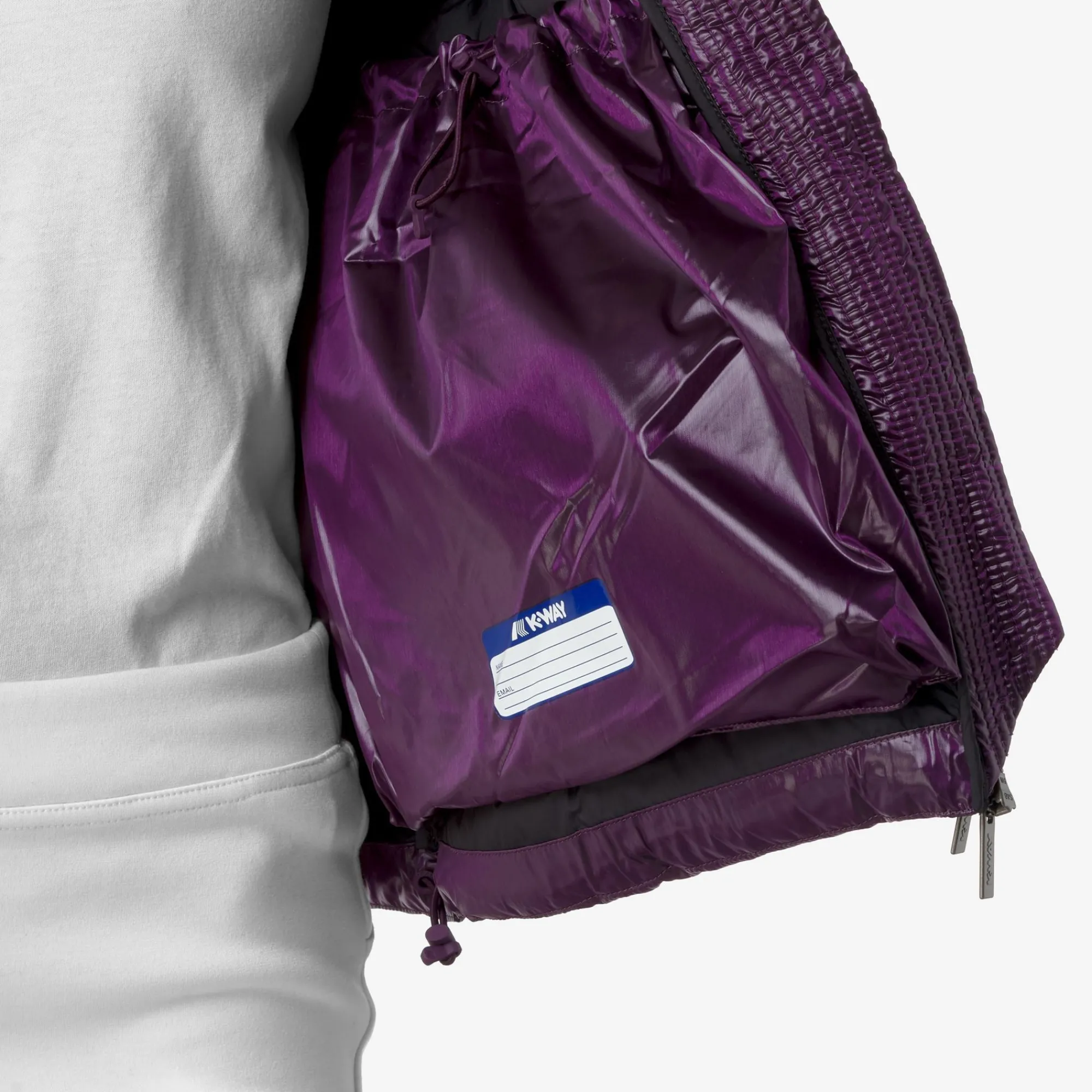 Donna K-Way Giacche Corte^NINEV CRYSTAL CHINTZ THERMO HEAVY