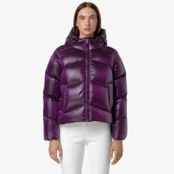 Donna K-Way Giacche Corte^NINEV CRYSTAL CHINTZ THERMO HEAVY