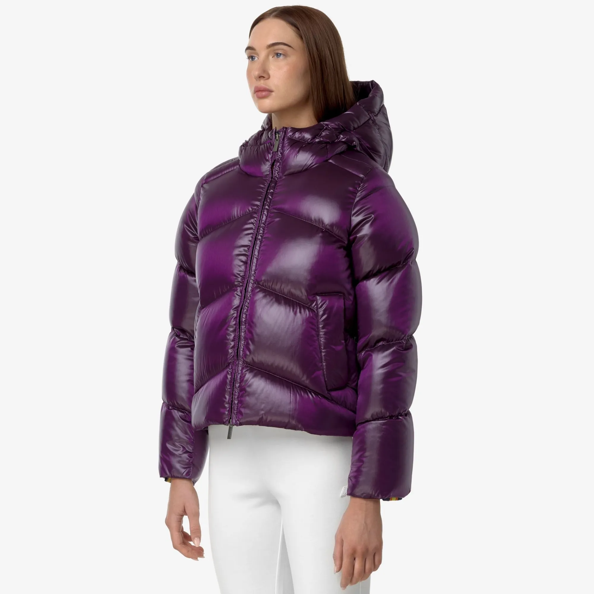 Donna K-Way Giacche Corte^NINEV CRYSTAL CHINTZ THERMO HEAVY