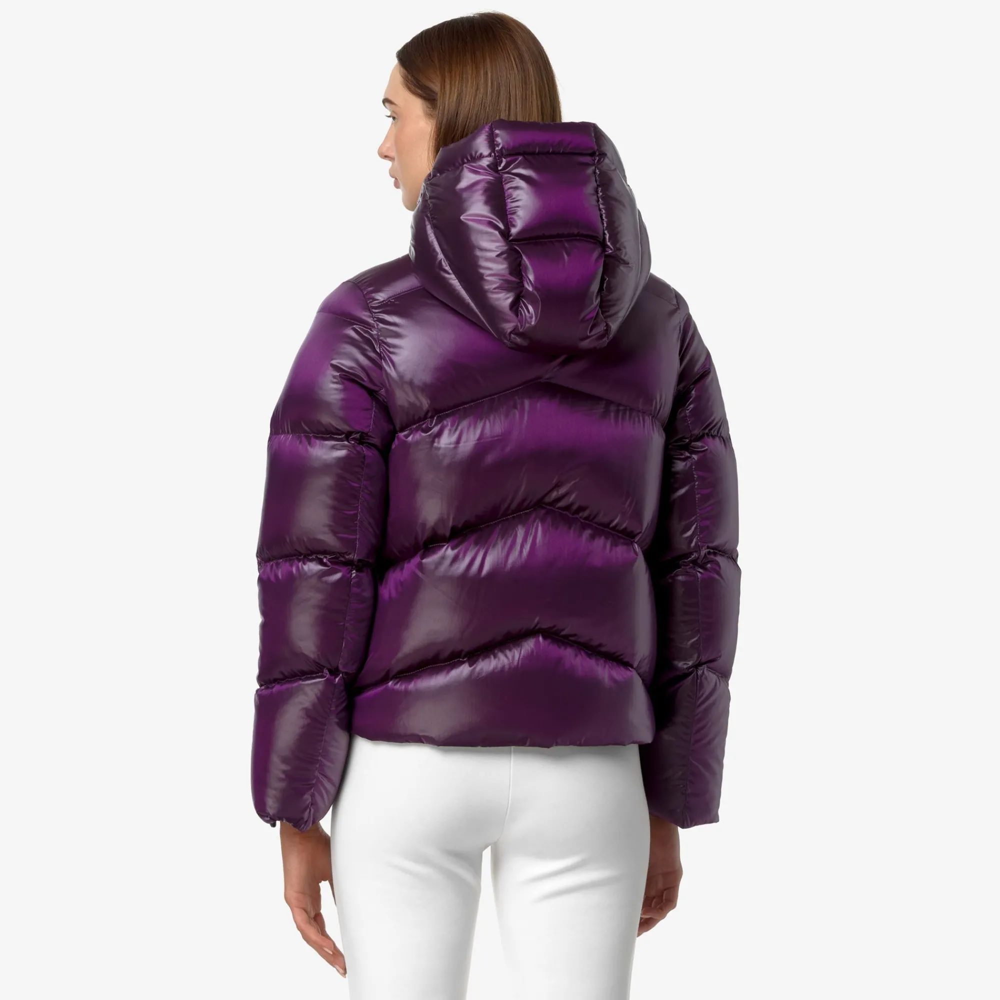 Donna K-Way Giacche Corte^NINEV CRYSTAL CHINTZ THERMO HEAVY