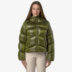 Donna K-Way Giacche Corte^NINEV CRYSTAL CHINTZ THERMO HEAVY